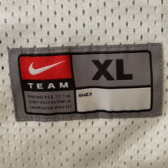 Nike Mens V-Neck Football Jersey Size XL - Picture 5 of 6